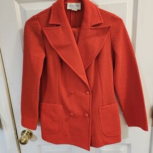 Vintage Lucky Tops Blazer & Pants Set Size 10
